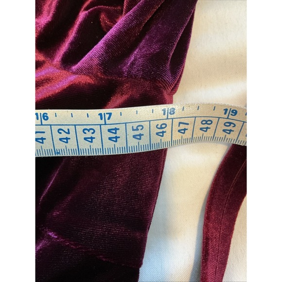 Antonio Melani × Nicola Bathie Helen Velvet Maxi Dress Size 6 Preppy Formal NWT - Picture 14 of 16